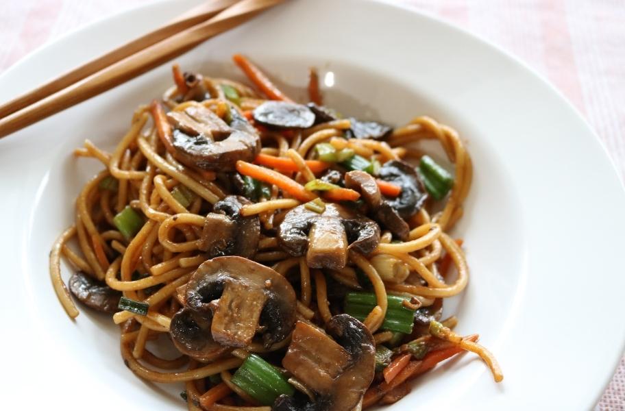 Lunar New Year "Yi Mian" Longevity Noodles | Gluten-Free