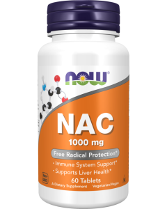 NOW Foods NAC 1000 mg - 60 Tablets