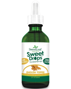 Sweet Drops™ Liquid Stevia - English Toffee, 2 oz.