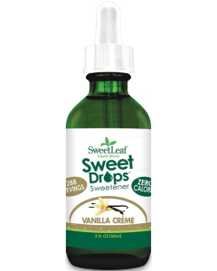 Sweet Drops™ Liquid Stevia - Vanilla Crème, 2 oz.