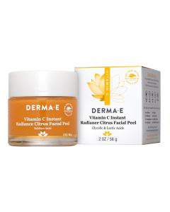 Derma E Vitamin C Instant Radiance Citrus Facial Peel - Jar