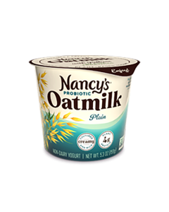 Nancy's Non-Dairy Yogurt Oatmilk Plain - Front view