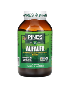 Pines International, Alfalfa Powder - Front view