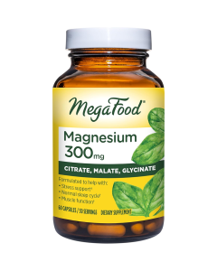 MegaFood Magnesium 300mg, - Front view
