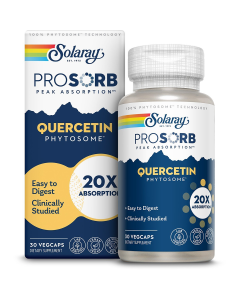 Solaray Prosorb Quercetin Phytosome 20X Absorption - Front view
