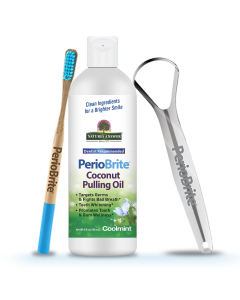 Nature's Answer Periobrite Coconut Pulling Oil - Front view