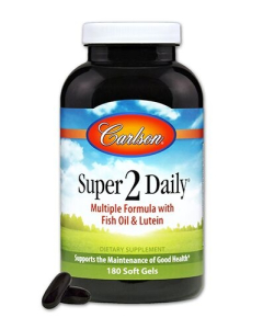 Carlson Super 2 Daily Multi, 180 Softgels