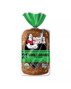 Dave's Killer Bread Organic 21 Whole Grains & Seed - Front view