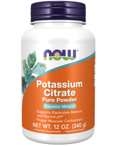 NOW Foods Potassium Citrate Powder - 12 oz.