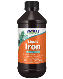 NOW Foods Iron Liquid - 8 fl. oz.