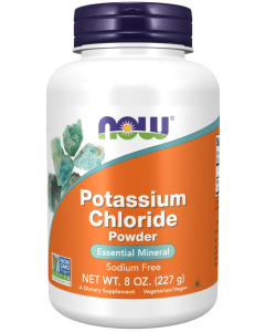NOW Foods Potassium Chloride Powder - 8 oz