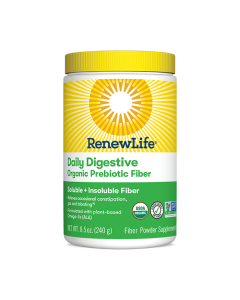 Renew Life Daily Digestive Organic Prebiotic Fiber, 8.5 oz.