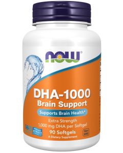 NOW Foods DHA-1000 Fish Oil, Extra Strength - 90 Softgels