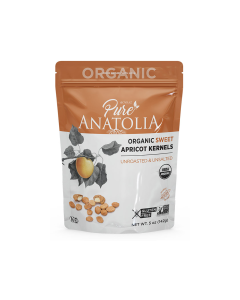 Pure Anatolia Sweet Apricot Kernels Organic - Front view