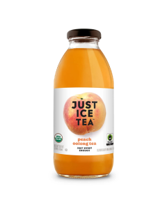 Eat The Change Just Ice Tea Organic Peach Oolong Tea - Front view
