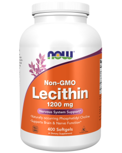 NOW Foods Lecithin 1200 mg - 400 Softgels