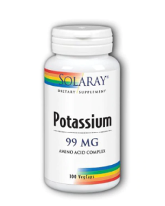 Solaray Potassium, 99mg, 100 Capsules