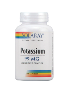 Solaray Potassium, 99mg, 200 Capsules
