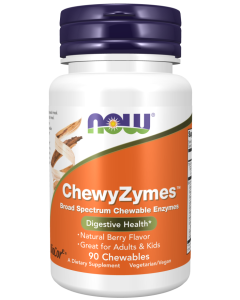 NOW Foods ChewyZymes - 90 Chewables