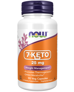 NOW Foods 7-KETO® 25 mg - 90 Veg Capsules