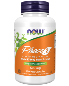 NOW Foods Phase 2 500 mg - 120 Veg Capsules
