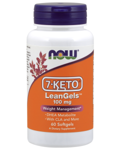 NOW Foods 7-KETO® LeanGels™ 100 mg - 60 Softgels