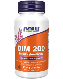 NOW Foods DIM 200 Diindolylmethane - 90 Veg Capsules