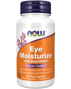 NOW Foods Eye Moisturize with MaquitBright® - 60 Veg Capsules
