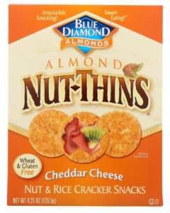 Blue Diamond Cheddar Cheese Nut-Thins Cracker - Main