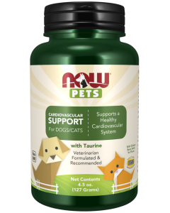 NOW Foods Cardiovascular Support for Dogs & Cats - 4.5 oz. Powder