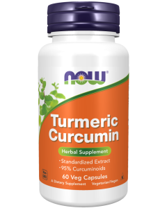 NOW Foods Turmeric Curcumin - 60 Veg Capsules