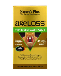 Nature's Plus AgeLoss Thyroid, 60 Tablets