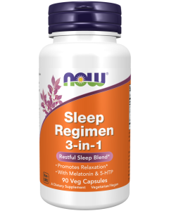NOW Foods Sleep Regimen 3-in-1 - 90 Veg Capsules