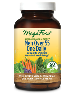 MegaFood Men Over 55 One Daily, 60 Tablets