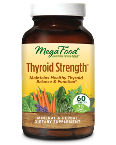 MegaFood Thyroid Strength, 60 Tablets