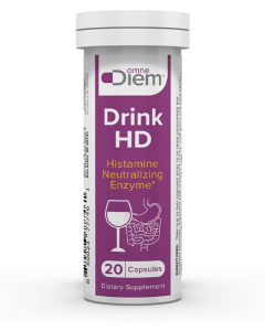 Omne Diem Drink HD, Natural Histamine Neutralizing Enzyme, 20 Capsules