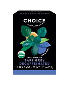 Choice Organic Decaffeinated Earl Grey Tea
