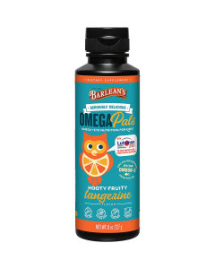 Barlean's Hooty Fruity Tangerine Fish Oil + Eye Nutrition, 8 oz.