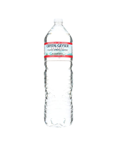 Crystal Geyser Alpine Spring Water, 1.5 Liter
