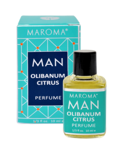 Maroma Olibanum Citrus Perfume Oil - Front view