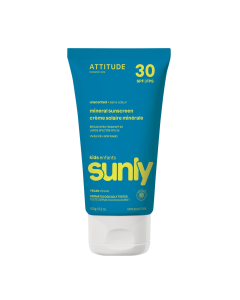 Attitude Mineral Sunscreen SPF 30 for Baby and Kids Unscented - Front view