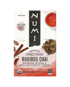 Numi Organic Herbal Rooibos Chai - Front view