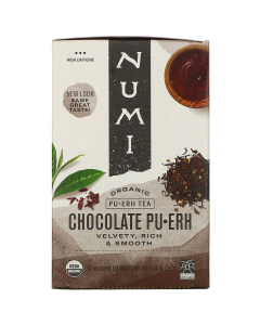 Numi Tea Organic Chocolate Pu-Erh - Front view