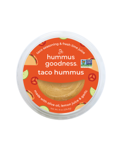 Hummus Goodness Hummus Taco - Front view