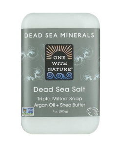 One With Nature Dead Sea Minerals Dead Sea Salt Soap Bar