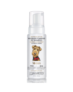 Giovanni Professional Pet Care Waterless Foaming Pet Shampoo Oatmeal & Coconut - Front view