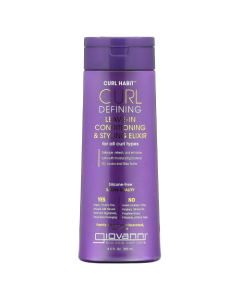 GIOVANNI Curl Habit Curl Defining Leave-In Conditioning & Styling Elixir - Front view