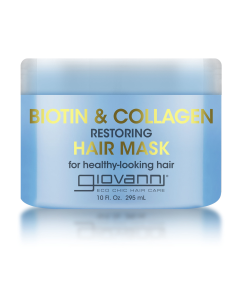 Giovanni Biotin & Collagen Restoring Hair Mask - Front view