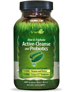 Irwin Naturals Active-Cleanse and Probiotics, 60 Softgels