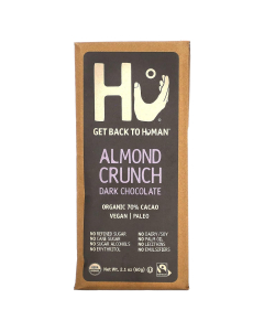 Hu Organic Dark Chocolate Almond Crunch Bar, 2.1 oz. 